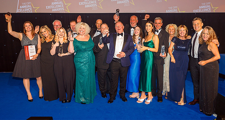CIPP Excellence Awards 2023 Celtic Manor Resort 05.10.23 ©Steve Pope Fotowales
