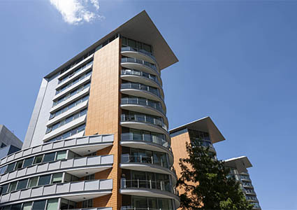 block of residential appartments