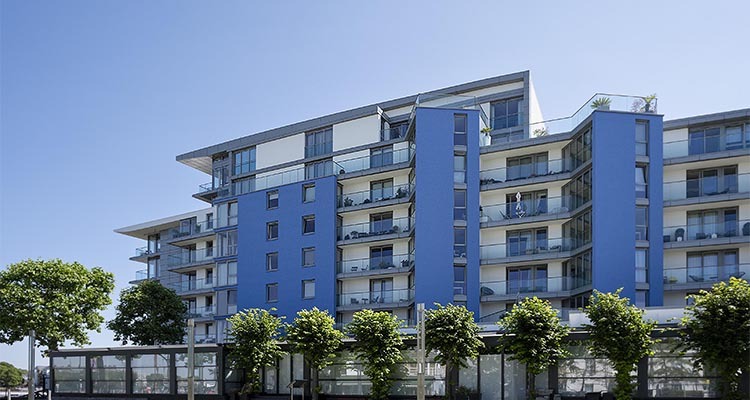 block of residential appartments