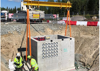 Precast Concrete Telecommunications Vault