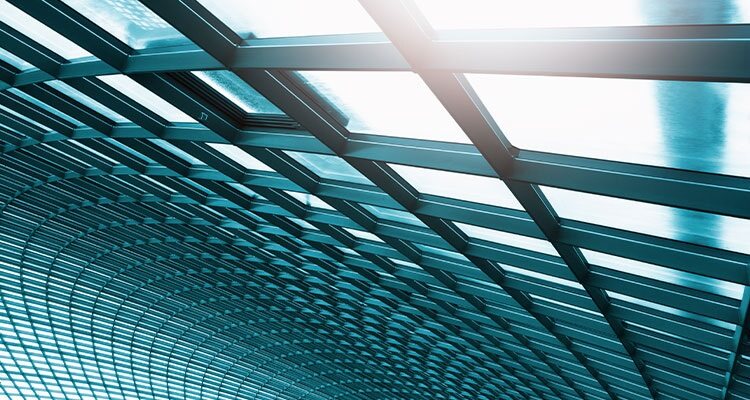 Curvilinear grid structure