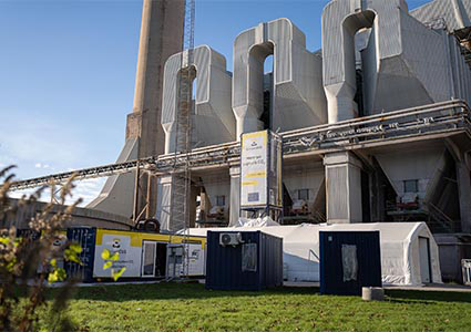 Pilot CCS unit installation underway at Aalborg Portland( Cementir Subsidiary),with ongoing feasibility studies at selected plants
